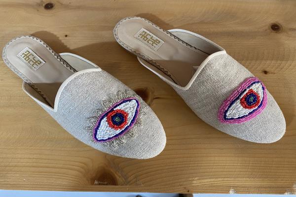 Pink Eye Babouche | Girl toys